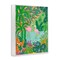 Stupell Industries Flamingos in Dotted Pond Framed Giclee, design by Nabeela Rumi